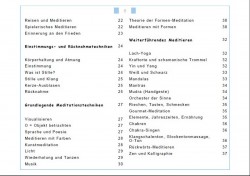 Meditations- und Entspannungscoach - Inhaltsverzeichnis 2