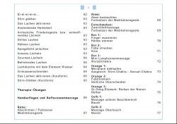 Meditations- und Entspannungscoach - Inhaltsverzeichnis 4