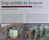 Übersetzung der Eiswein-Reportage ins Norwegische