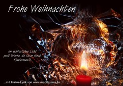 meditaterra Haiku-Weihnachtsgruß Klavier