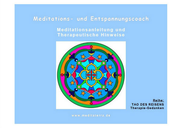 Meditations- und Entspannungscoach Titelblatt Cover E-Book
