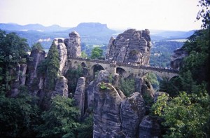 Sächsische Schweiz: Basteibrücke