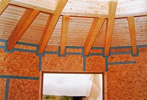Holzbau Runddecke