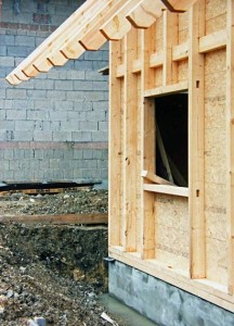 Ständerbauweise: Holzhaus