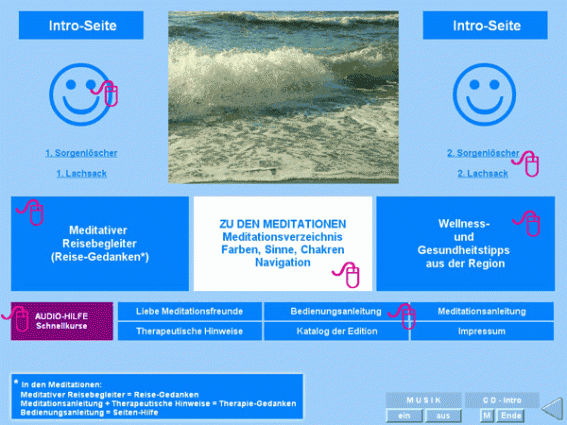 Inhalte der interaktiven Rügen CD