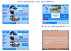 Einblick in Meditations und Wellnesslernspiel