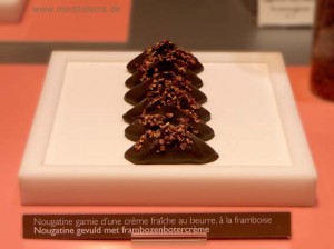 Noble Schokolade - Auslage in einer Brüsseler Boutique