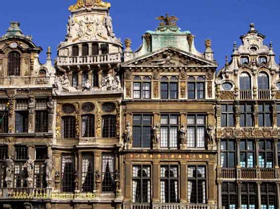 Marktplatz Brüssel historische Häuser