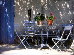 Provence-Haus: Terrasse