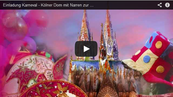 video karnevalseinladung kölner dom