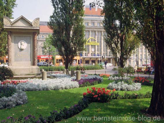 Der Promenadenring am Leipziger Hauptbahnhof - Denkmal für den Bürgermeister Carl Wilhelm Müller