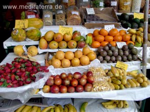 Marktfrüchte aus dem Süden