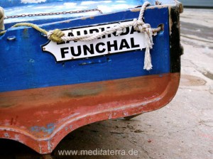 Fischerboot auf Madeira - Funchal