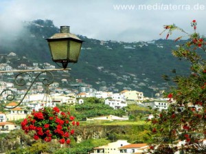 Madeira - Blick zum Gebirge der Südküste