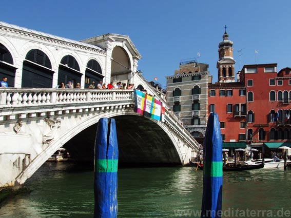 Rialto-Brücke in Venedig