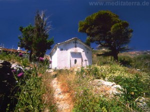 Kapelle in der alten Inselhauptstadt Kastro
