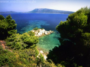 Insel Alonissos - Griechenland, Blick zu den umliegenden Inseln