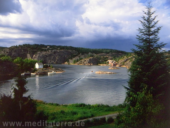 Landschaft am Skagerrak in Norwegen