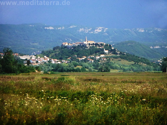 Motovun in der sog. Istrischen Toskana