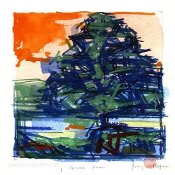 Joseph Ryan 2, United Kingdom, BlueTree, WaterColour, 12,5 x 12,5 cm, 2015