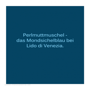 Haiku-Gedicht, Lido di Venecia, Gabriele Walter