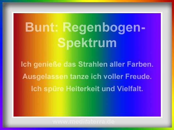 bunt affirmation kunstmeditation