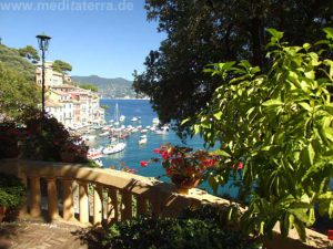 Portofino: Auf dem Weg zum Castello Brown