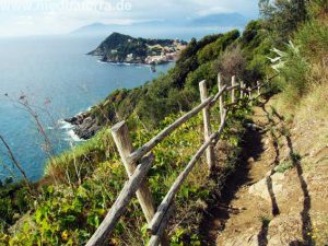 Wanderweg Punta Manara bei Sestri Levante