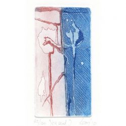 Giuseppina Lesa 2, Italy, You and I, 2010, Etching, 11,5 x 6 cm