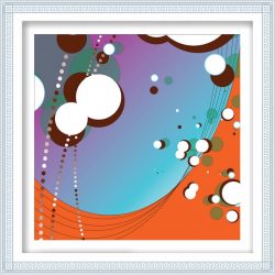 Lisa Graham 3, USA, Rondure #6, 2017, Digital Print, 40 x 40 cm