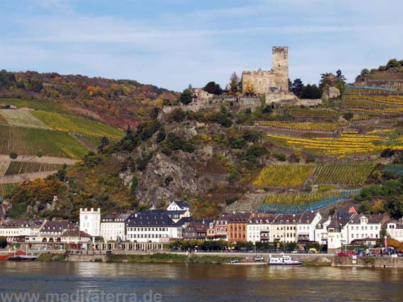 Geschwängert mit Poesie - Burgen am Rhein