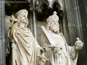 Skulpturen am Kölner Dom