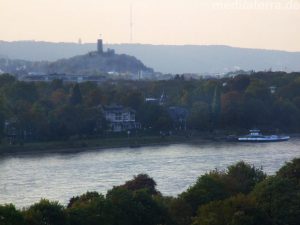 Die Godesburg liegt heute mitten in dem Stadtteil Bad Godesnberg