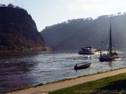 Lorey-Felsen am Rhein