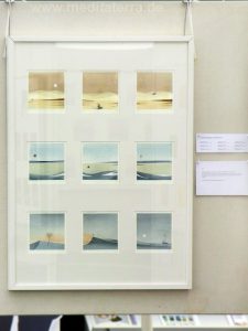 Gerhard Rasser, Österreich: Neun kleinformatige Bilder in der Ausstellung "16 mal Kunst" in Weißenthurm am Rhein