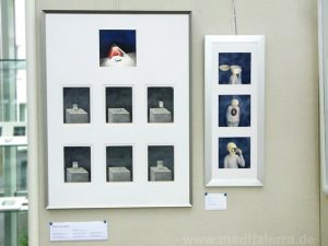 Wouter Tacq, Belgium: Zehn kleinformatige Bilder in der Ausstellung „16 mal Kunst“ in Weißenthurm am Rhein