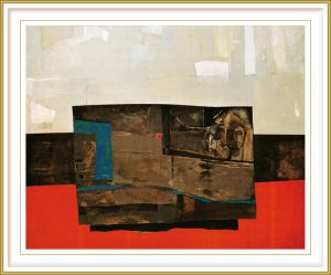 Majlinda Kelmendi 2, Albania, Memory is The Diary, 2017, Oil on Canvas, 140 x 120 cm