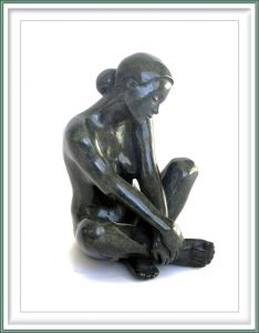 Maud du Jeu 5, France, Seule, 2015, Bronze, 20 x 13 x 13 cm