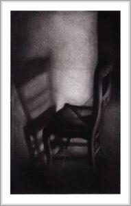 Cleo Wilkinson 2, Australia, Immured, 2010, Mezzotint, 20 x12 cm 