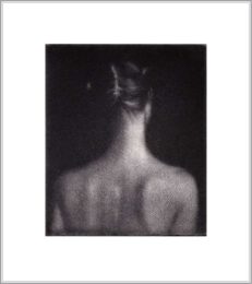 Cleo Wilkinson 6, Australia,Whisperer, 2011, Mezzotint, 5 x 6 cm