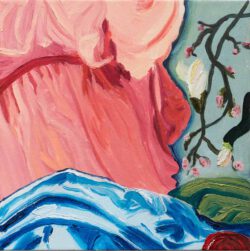 Susan Lizotte, USA, Aphrodite, oil on canvas, 30,5 x 30,5 cm
