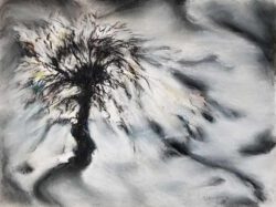 Veryal Zimmerman, USA, Rays of Hope, 2020, Pastel, 15,24 x 20,32 cm