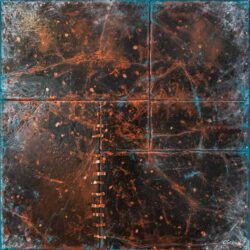 Claracarat, Germany, The Origin Of Universe Probabilities, acyrl on kappa, 100 x 100 cm