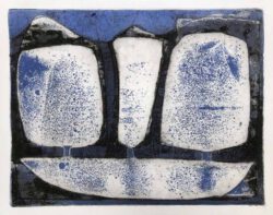 Kathe Pettersson, Sweden, The Ship, 2018, etching, 25 x 20 cm
