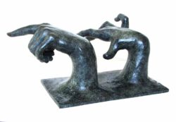 Maud du Jeu, France, Jupiter, 2018, Bronze, 16 x 35 x 30 cm