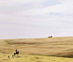 Max Werner, USA Where The Buffalo Once Roamed 2010, acrylic on canvas 120 x 145 cm