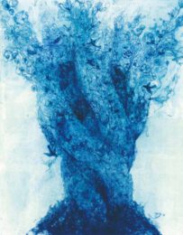Mika Sakimoto, Japan, Most High, 2022, waterless lithograph, 40 x 50 cm