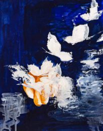 Tamara Rogozina, Ukraine, Flight 1, 2016, acrilic on paper, 40 x 30 cm