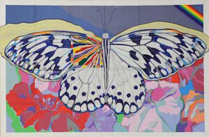 Ai-Wen Wu Kratz, USA, Color Logic I, RYB, 2010, acrylic on canvas, 153 x 213 cm