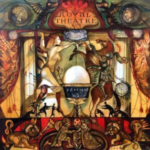 Alexander Gurevich. Israel. Royal Theater. 2023. oil on canvas. 90 x 90 cm